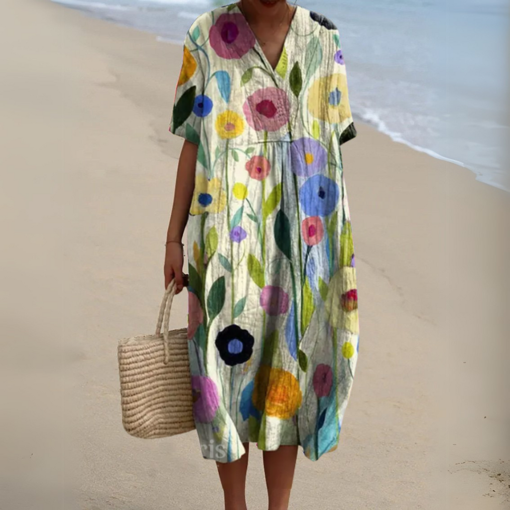 Nicole | Vestido de Verano con Flores