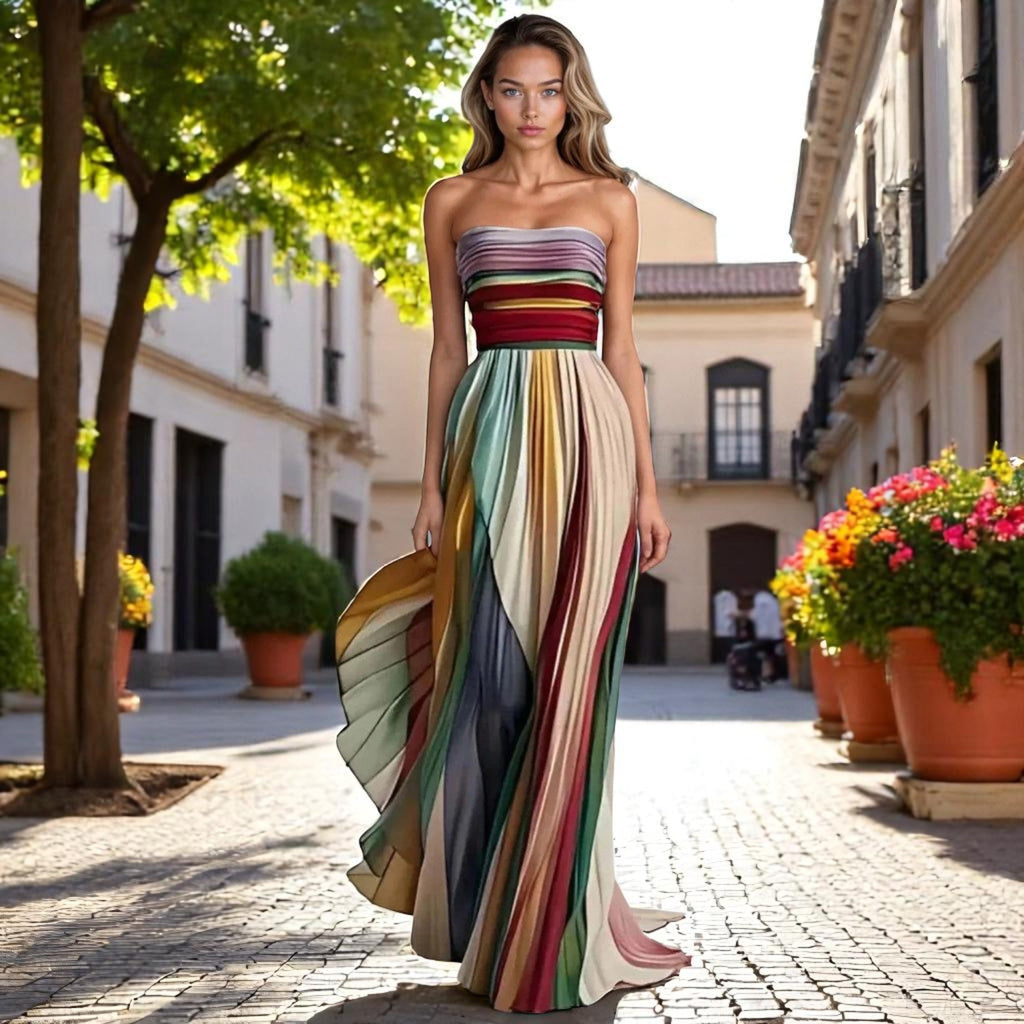 Luna | Vestido sin magas