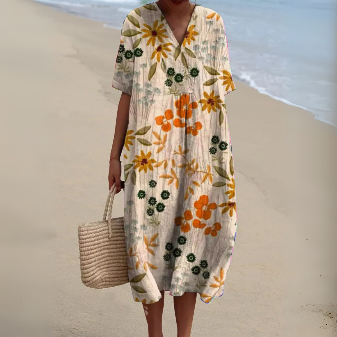 Nicole | Vestido de Verano con Flores