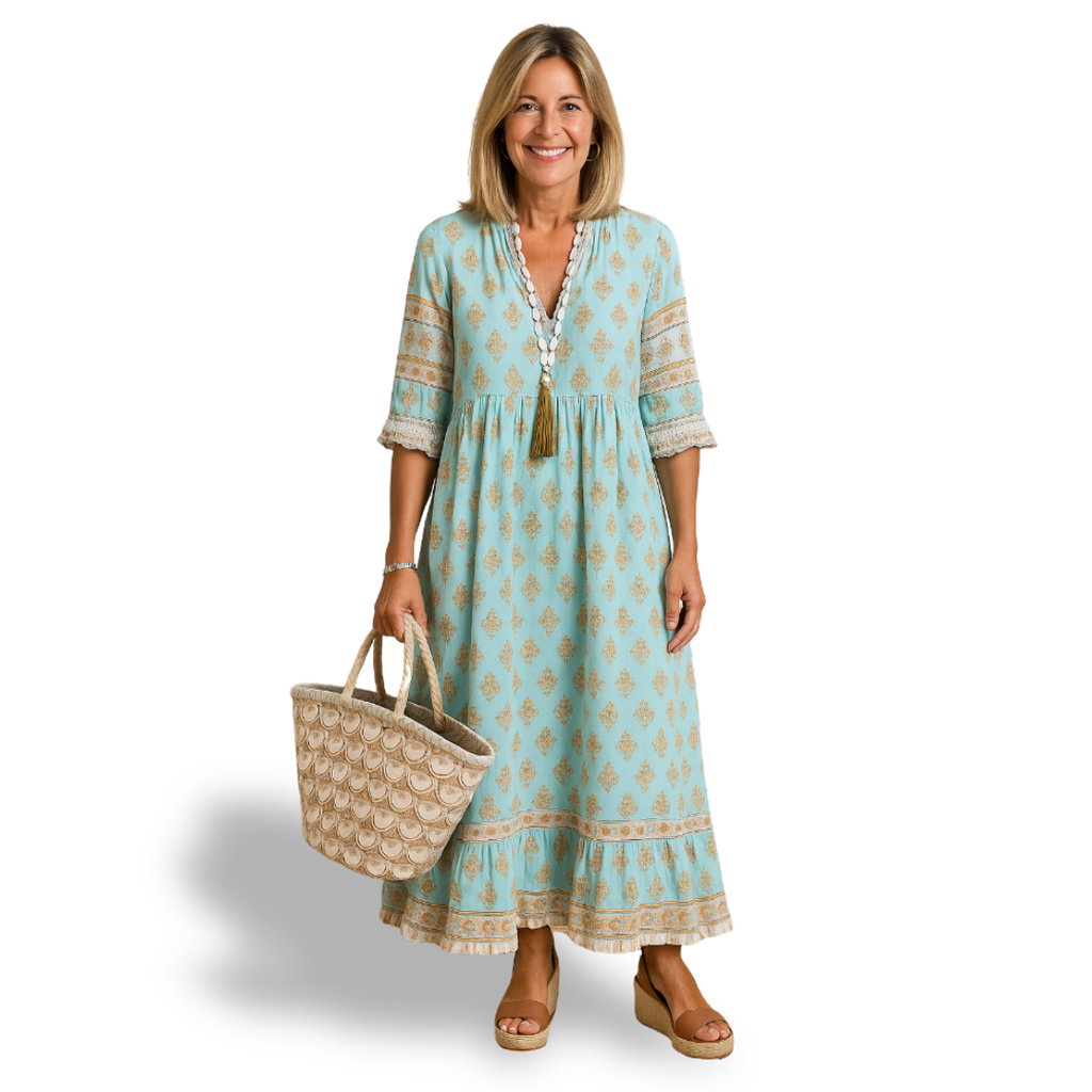 Alma | Vestido Estampado que Te Hace Sentir Viva