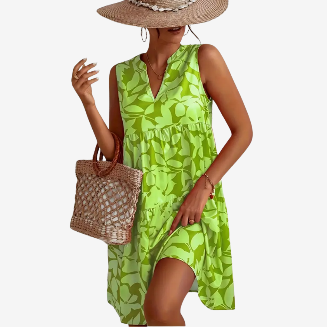 Aurelia™ – Vestido Floral de Verano