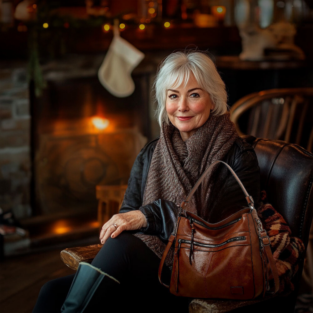 Muriel | Bolsa de hombro con encanto vintage