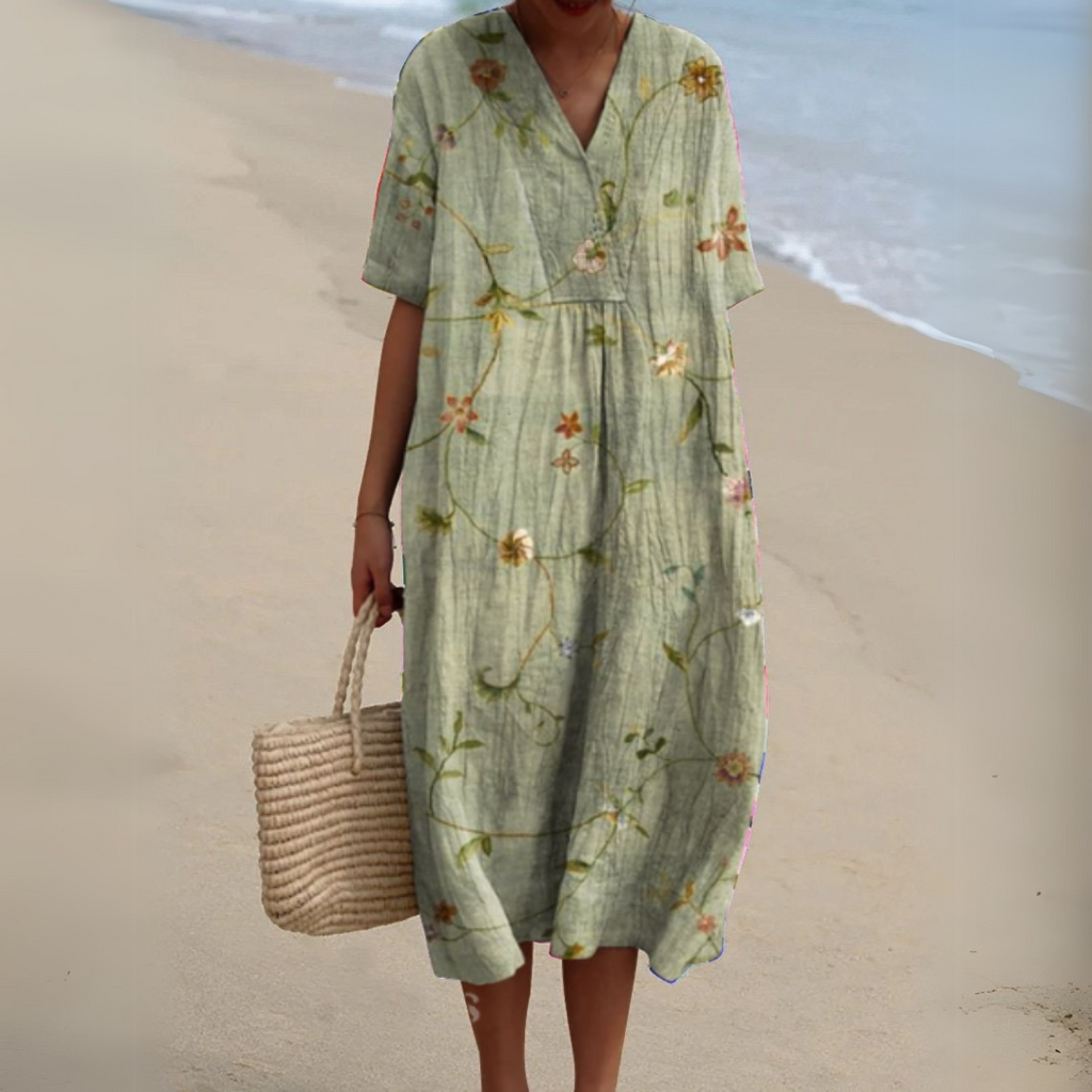 Nicole | Vestido de Verano con Flores