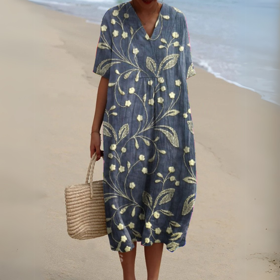 Nicole | Vestido de Verano con Flores