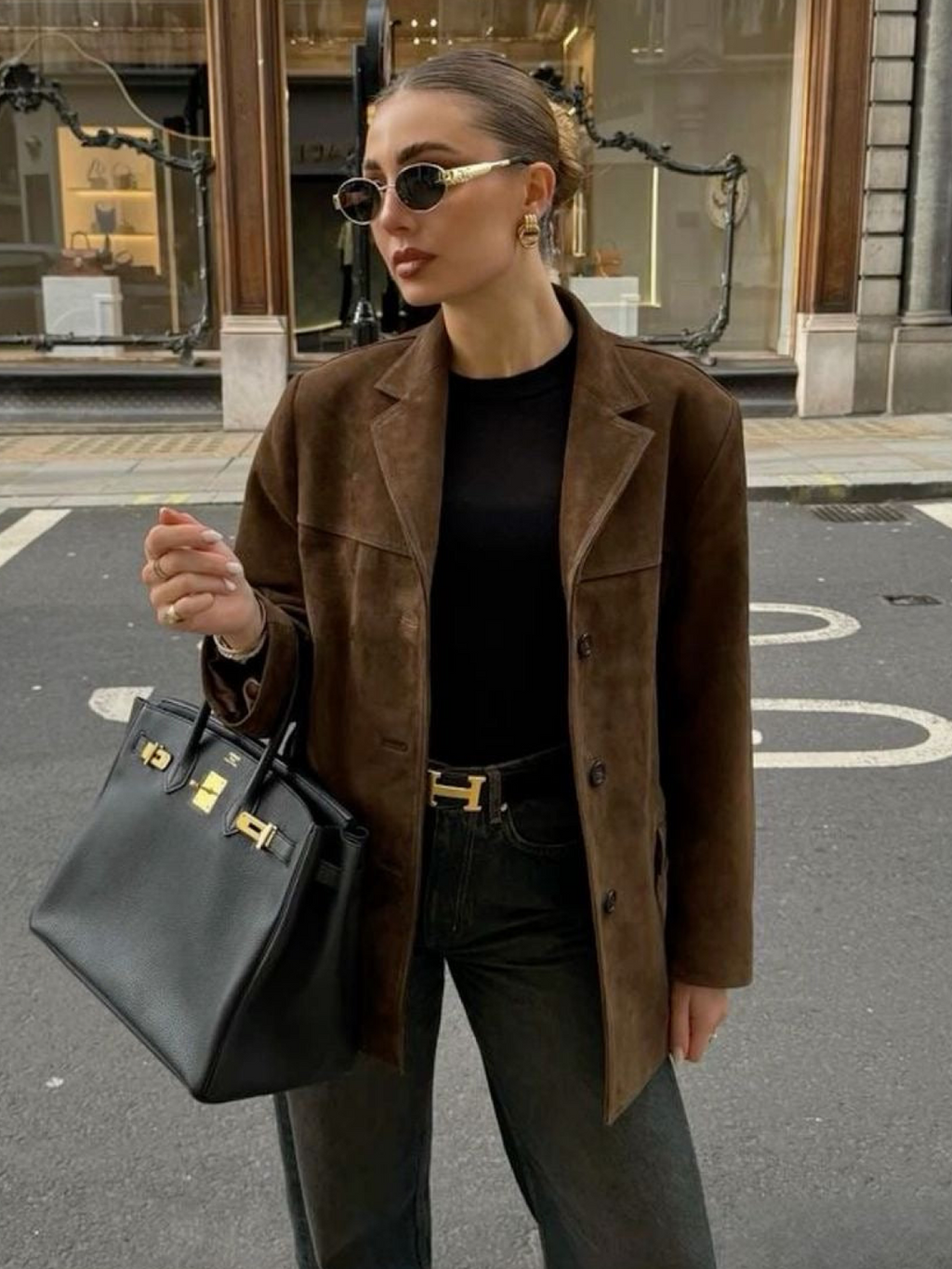 Luise | Chaqueta de Ante