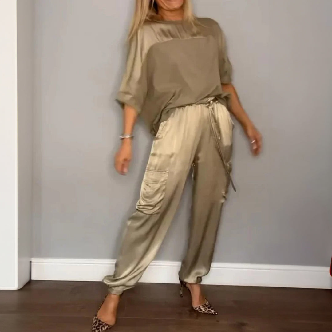 Corina | Conjunto Satén Versátil