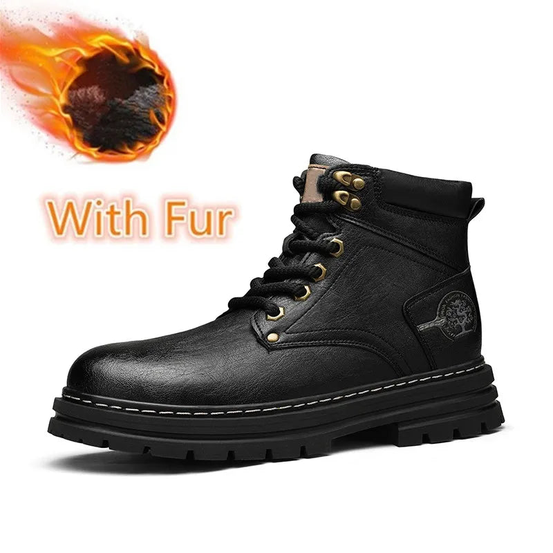 Botas de Cuero Invernales Lorenzo