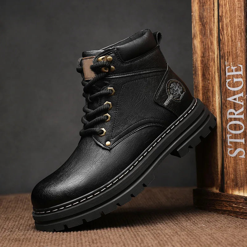 Botas de Cuero Invernales Lorenzo