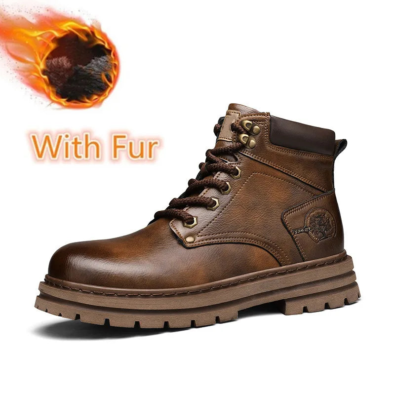 Botas de Cuero Invernales Lorenzo