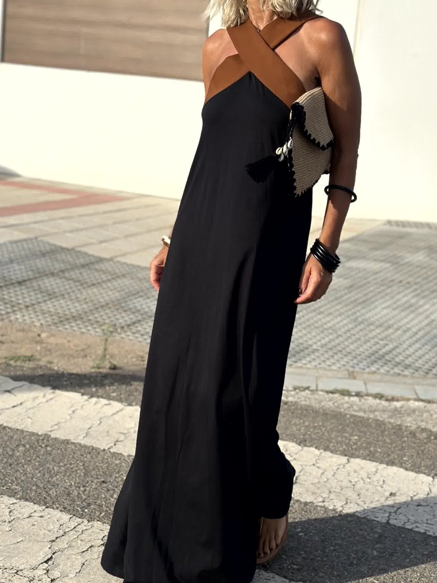 Elina™ – Vestido Cruzado con Estilo Sofisticado